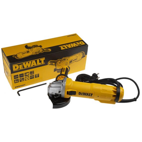 Шлифмашина угловая - болгарка сетевая 1400Вт DeWALT DWE4237 | Зображення 4