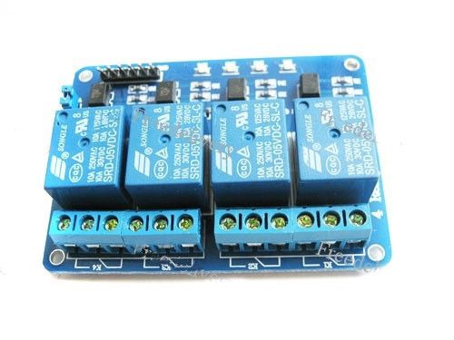 4-канальный модуль реле 5V для Arduino PIC ARM AVR | Зображення 1