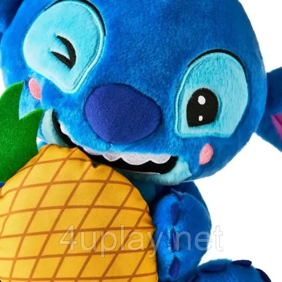 М'яка іграшка Стіч 33 см Оригінал Disney Stitch Feed Me Pineapple Large 13-inch | Зображення 1