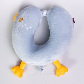 Подушка для шеи Duck U-образная, голубой HP-56-4BL