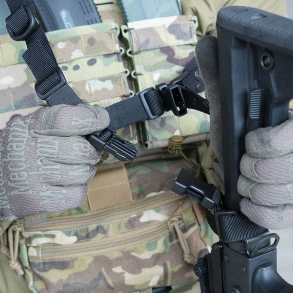 Збройовий ремінь RAGNAROK "KRAKEN" Gen.2 sling (Триточковий) Чорний | Зображення 8