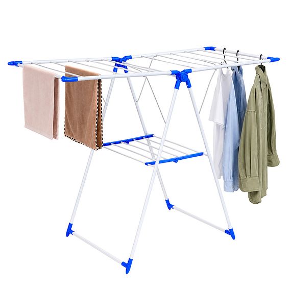 Сушарка для білизни YT35015, 1660*620*970мм, White/Blue, OEM | Зображення 1