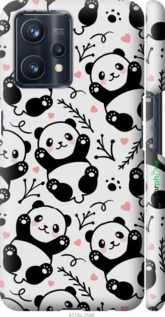 Чохол на Realme 9 Панди "4318m-2866-2448"
