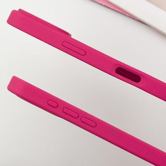 Чохол Silicone Case Full Protective (AA) для Apple iPhone 16 Pro Max (6.9") Червоний / Rose Red | Зображення 3