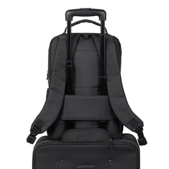 Рюкзак городской Rivacase 8262 Black 31х42х13.5 см черный | Зображення 6
