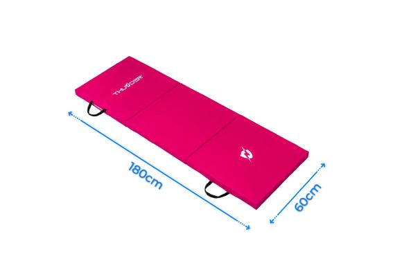 Матрац гімнастичний THUNDER MG-02, 180 х 60 х 5 см, рожевий (MG-02-PINK) | Зображення 3
