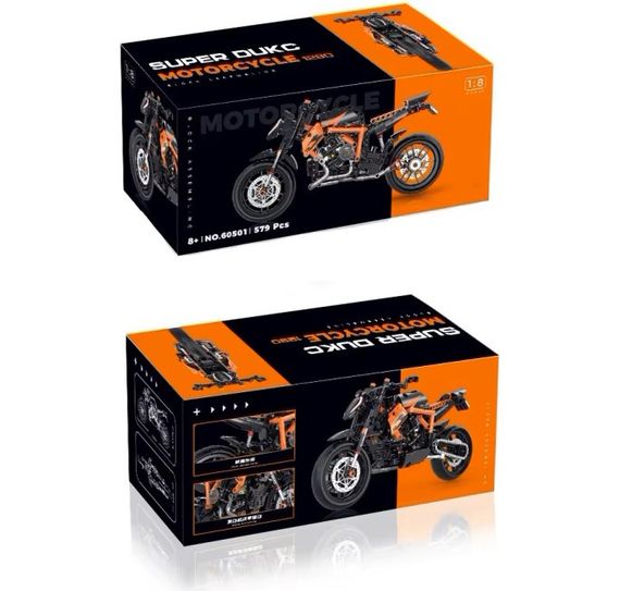 Модель мотоцикла Lego конструктор 586 шт. Harley-Davidson конструкор 579 деталей | Зображення 1