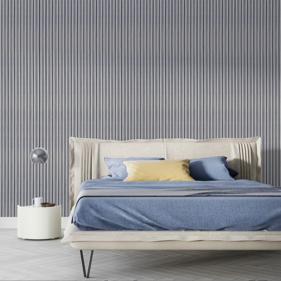 Рейка декоративна PS 2900х120х12мм Сіре дерево SW-00002142- | Зображення 6