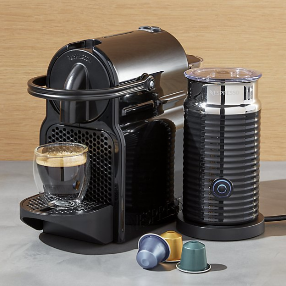 Кавомашина капсульна Nespresso Inissia Black Неспресо Чорна Неспресо + набір 7 капсул | Зображення 4