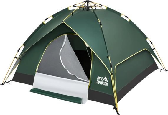 Намет Skif Outdoor Adventure Auto II 200x200 см Green | Зображення 2