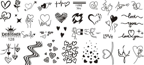 Пластина 128 для стемпінгу Designer Professional (12х6см) | Зображення 1