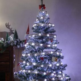 Гірлянда широка у вигляді стрічки 100Led 10м Christmas Decoration Білий