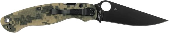 Ніж Spyderco Military 2 Black Blade Camo | Зображення 1