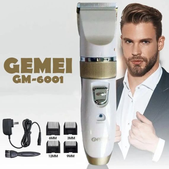 Професійна акумуляторна машинка для стрижки Gemei Gm-6001 | Зображення 2