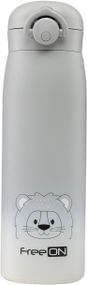 Термопляшка FreeON 480 мл, grey (Від народження)