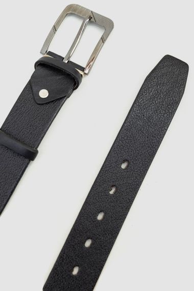 Ремінь чоловічий, колір чорний, 196R40U1W21 | Зображення 1