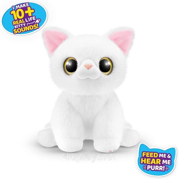 Интерактивная Британская кошка Сисси Мягкая игрушка Игривые котята Оригинал Pets Alive Smitten Kittens Sissy | Зображення 1