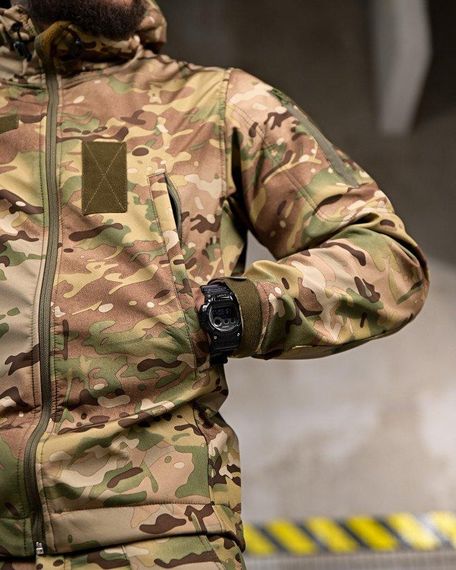 Демісезонний тактичний костюм софтшел TANJENT мультикам ПП7869 | Зображення 5