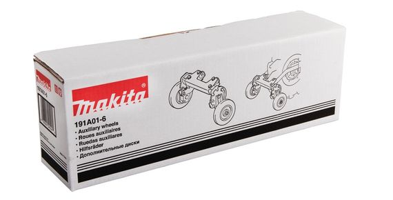 Комплект додаткових коліс для тачки Makita DCU180 (191A01-6) | Зображення 4