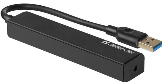 USB-хаб Defender Quadro Express USB3.0 (83204) | Зображення 1