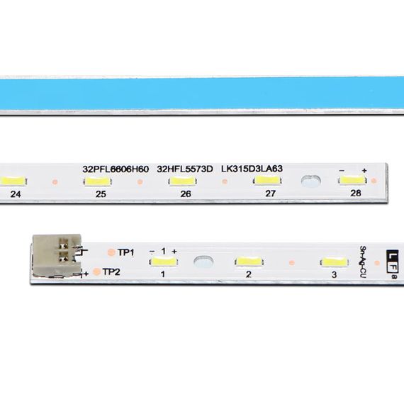 LED підсвітка TV 32" LK315D3LA63 32PFL6606H60 Sharp: 32HFL5573D, LK315D3LA63, GT0326-1, GT0326-2, GT0326-4 1шт | Зображення 1