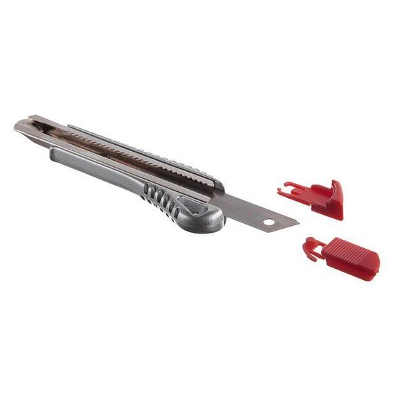 Ніж з відламним лезом 18 мм, протиковзкий корпус INTERTOOL HT-0504 | Зображення 3