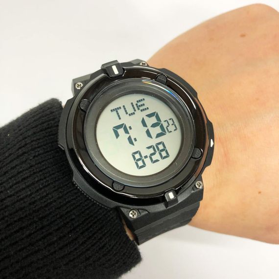 Прості електронні наручні чоловічі годинники SKMEI, Чоловічі годинники з офіційною гарантією LQ-36 | Зображення 1