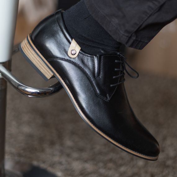 Чоловічі туфлі шкіряні 40 розмір | Зображення 1