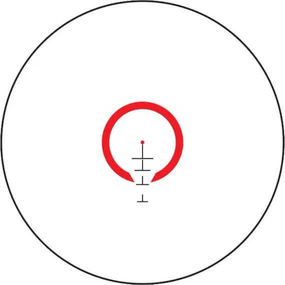 Приціл оптичний Bushnell AR Optics 1-6Х24. Сітка BTR-1 BDC з підсвічуванням | Зображення 4