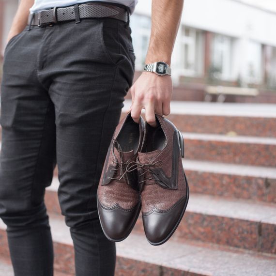 Мужские броги Ікос 44 размер