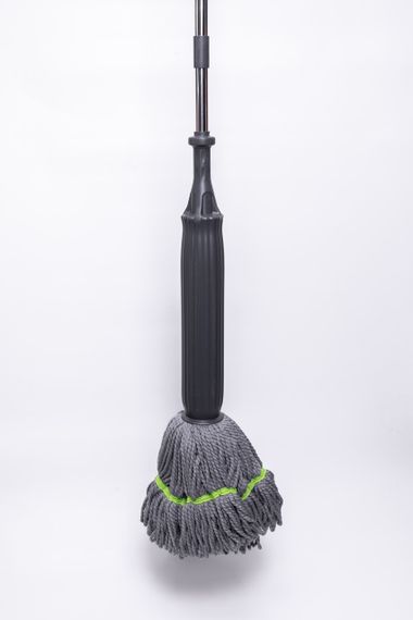 Швабра для миття підлоги універсальна швабра для прибирання кругла Синій HP-35015-44 | Зображення 2