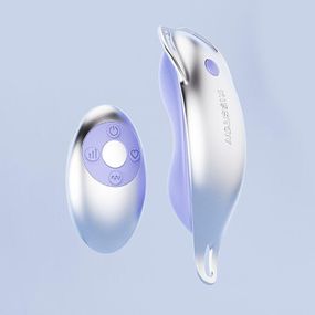 Вібратор у трусики KISSTOY Viosecret, пояс для фіксації та пульт ДК у комплекті Sex Aura