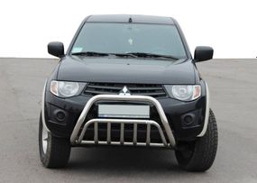 Кенгурятник (поліуретан) для Mitsubishi L200 2006-2015 рр