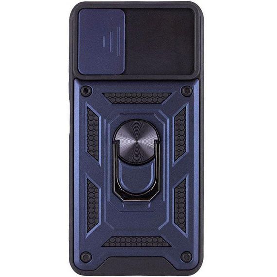 Чохол Ummi Camshield Serge Ring для Xiaomi Redmi Note 11 Pro 4G/5G/Note 11E Pro/ 12 Pro 4G Синій | Зображення 1