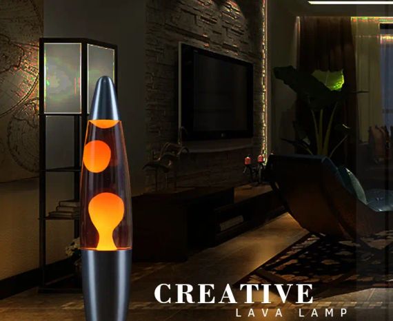 Ночник-светильник "Лавовая лампа" 37 см Лава лампа | Зображення 4