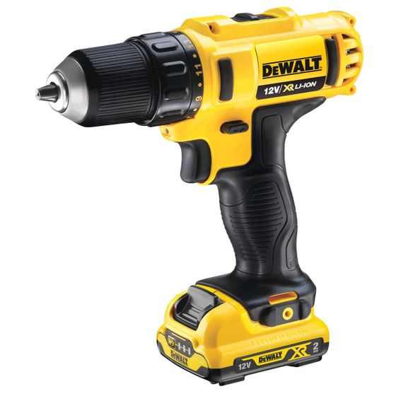 Дрель-шуруповерт аккумуляторная 24 Нм DeWALT DCD710D2 | Зображення 1