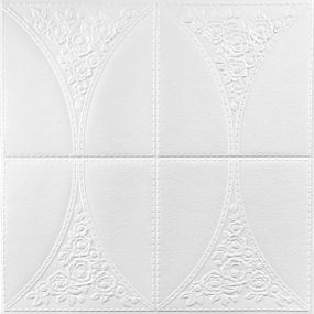 Самоклеюча декоративна стельова стінна 3D панель 700x700x4мм (117) Sticker Wall SW-00000234