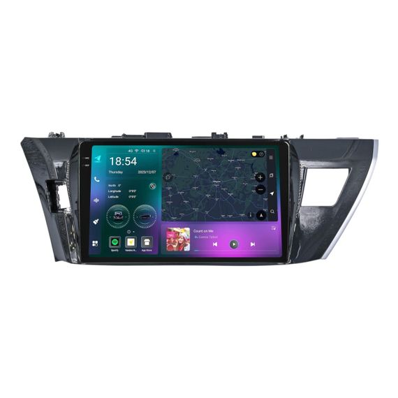 Штатна магнітола серії Mekede M7 2K Plus під Toyota Corolla 11  Middle East 2013-2017 (F2) (W2) 10 дюймів