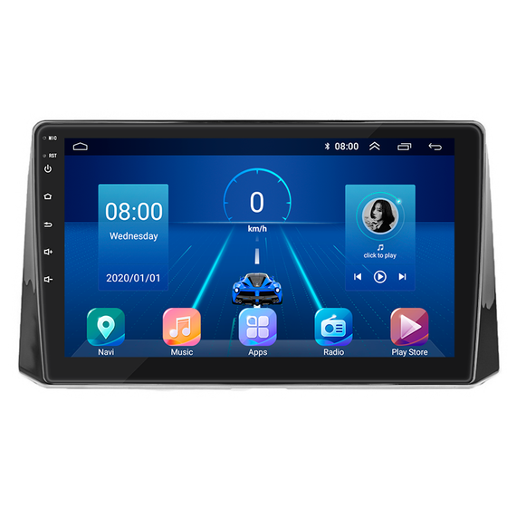 Штатна магнітола 10" Lesko для Toyota Corolla XII (E210) 2018-н.в. 2/32Gb/ 4G/ Wi-Fi Premium Тойота