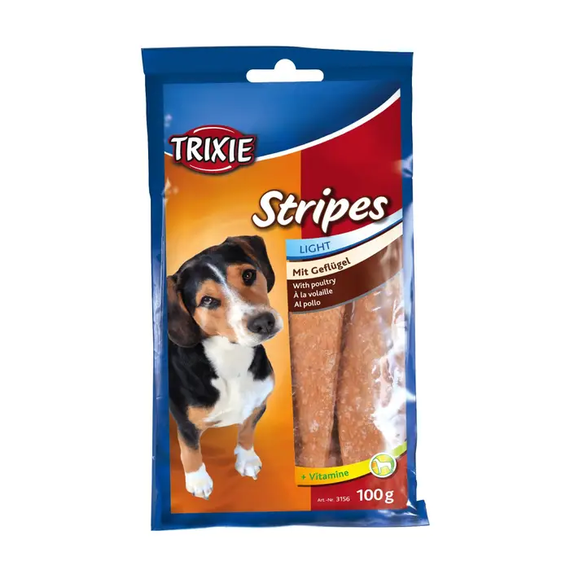 Ласощі Trixie для собак Stripes Light з куркою 100г