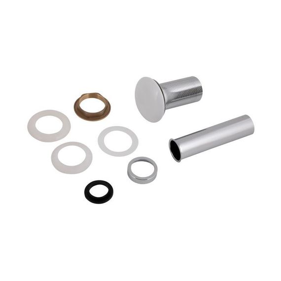 Донний клапан для раковини Qtap PU02 225х70х70 White | Зображення 3