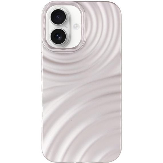 Чохол TPU MonoWave для Apple iPhone 16 (6.1") Light Green Light Gray | Зображення 1
