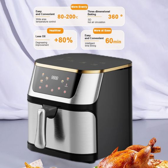 Аерофритюрниця XPRO TK00247 10л 4200Вт (45739-TK00247_2223) | Зображення 5