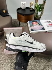 Кросівки  P-6000 W White Black , текстиль , В'єтнам 40 25.5 см