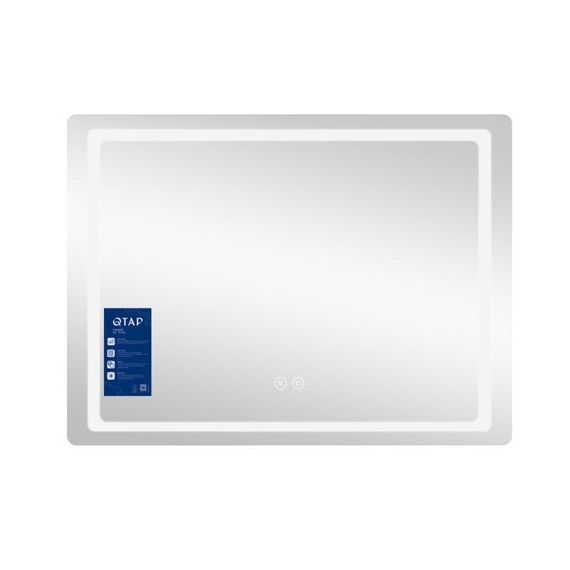 Дзеркало Qtap Mideya (DC-F908) 800х600 з LED-підсвіткою Touch, з димером QT2078F908W | Зображення 3