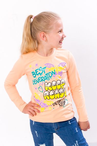 Джемпер для дівчинки Носи своє 122 Помаранчевий (p-8497-120269) | Зображення 2