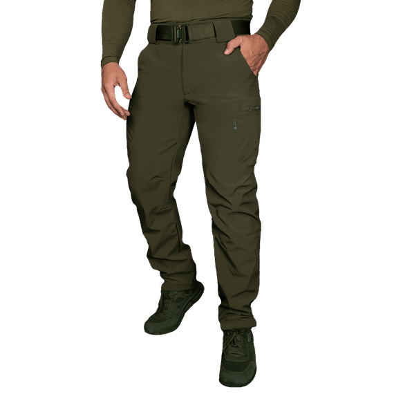 Штани SoftShell 3.0 Olive (6582), S | Зображення 1