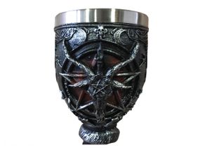 Бокал для Вина Кружка Чашка Череп Сатана Бафомет Игра Престолов Game Of Thrones Кубок Готика Подарок