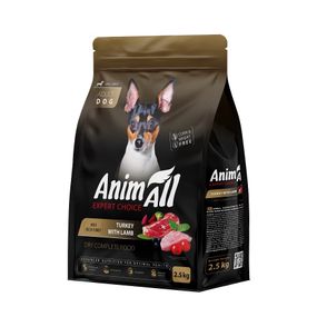 Cухий корм з індичкою та ягнятиною для собак малих порід Animall Dog Turkey and Lamb Small Breed, 2.5 кг