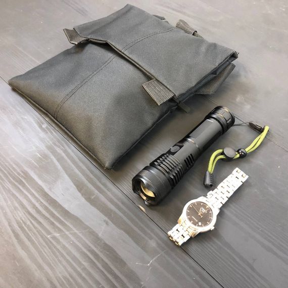 Набір: Сумка з кобурою + ліхтар тактичний DM-674 POLICE BL-X71-P50 | Зображення 1
